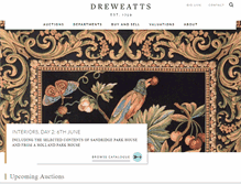 Tablet Screenshot of dreweatts.com